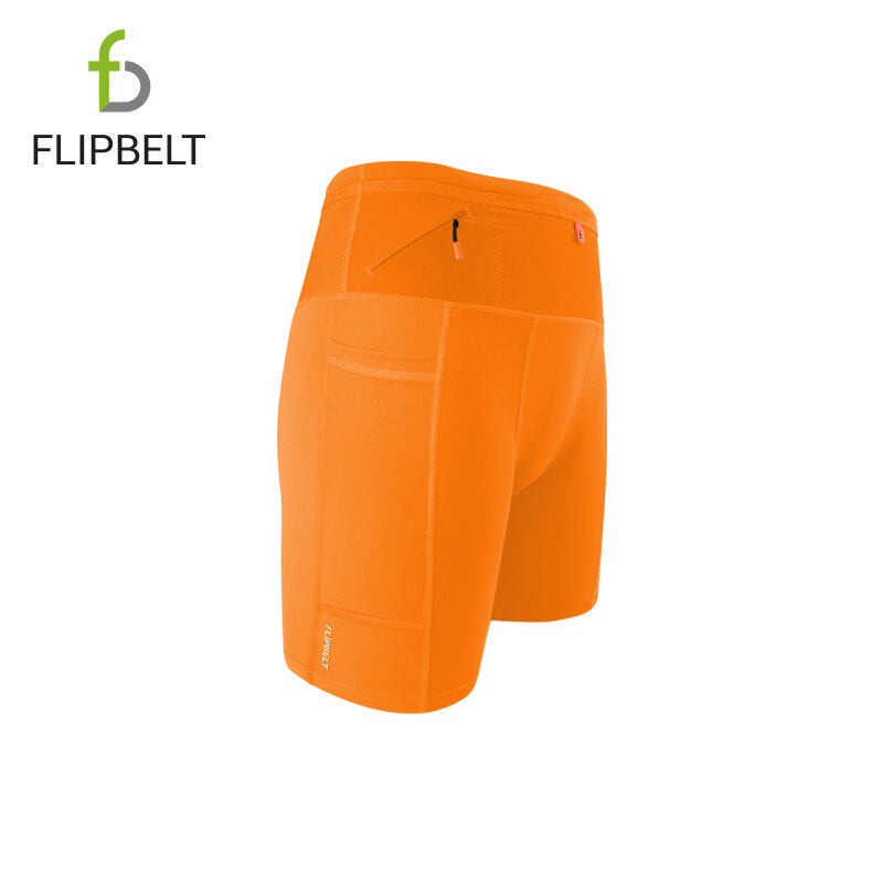 Marsupio da competizione FlipBelt Pantaloni a canguro 20 pantaloncini da corsa da uomo estivi a compressione stretta per maratona e allenamento fitness