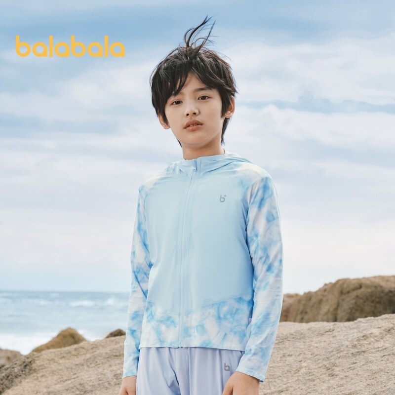 balabala Children'S Jacket For Boys 2024 Summer Collection Featuring Cool And Breathable Tops For Girls Suitable For Parent-Child Outfits And Providing Sun Protection · v5