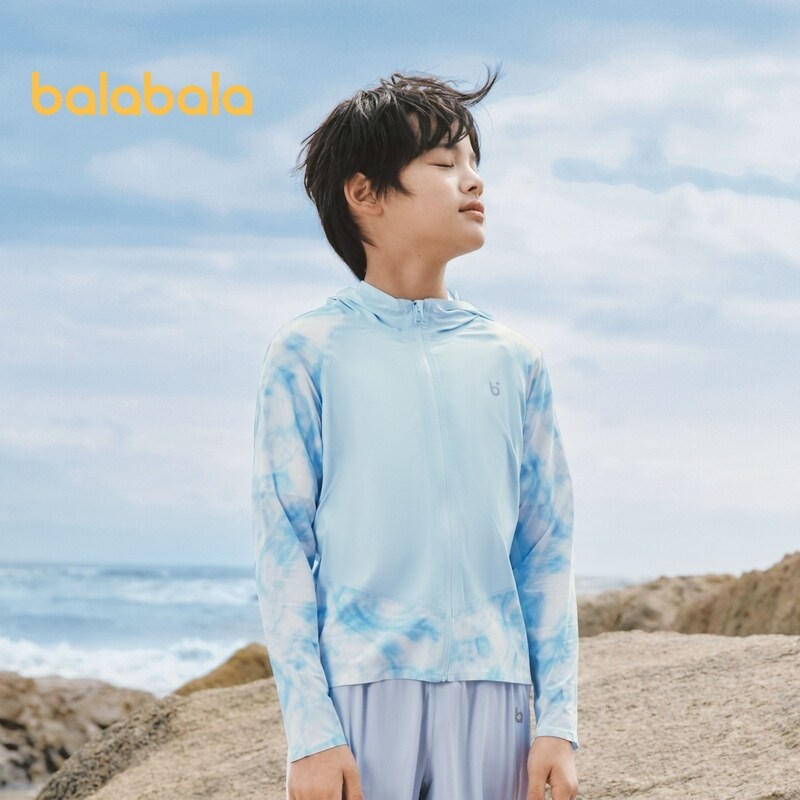 balabala Children'S Jacket For Boys 2024 Summer Collection Featuring Cool And Breathable Tops For Girls Suitable For Parent-Child Outfits And Providing Sun Protection · v5
