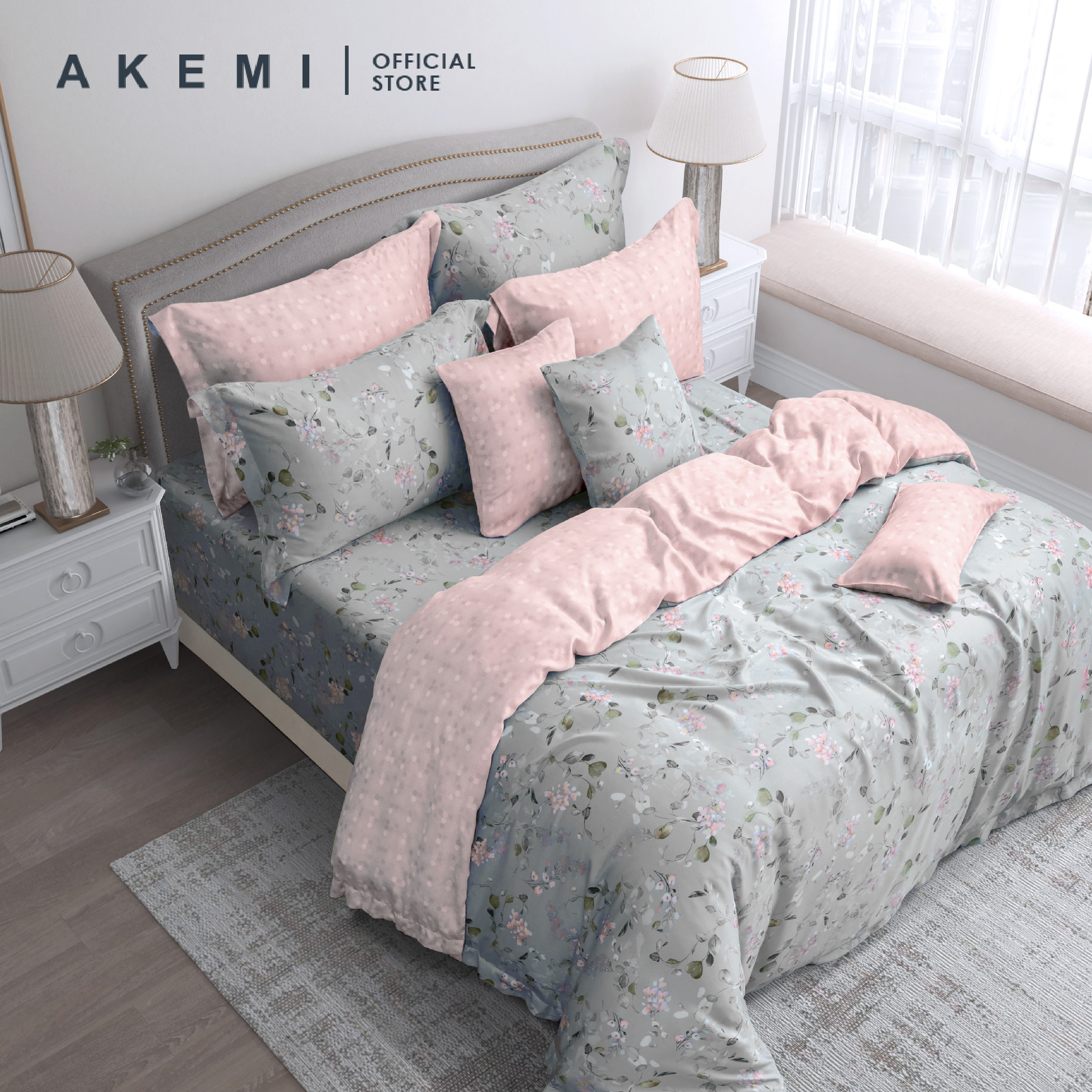 AKEMI 900TC TENCEL™ Ardent Vefera (Lastikli Çarşaf Seti | Yorgan Takımı | Çarşaf)