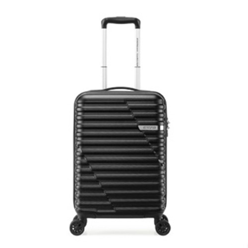 American Tourister Sky Bridge Średni 4-kołowy wózek bagażowy 20" - czarny