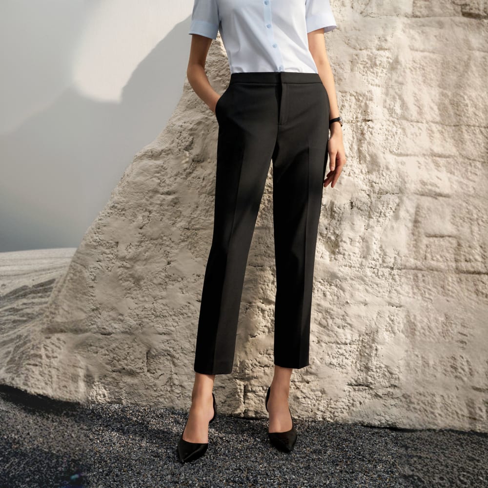 Pantaloni a sigaretta in twill G2000 Cool Touch e anti UV