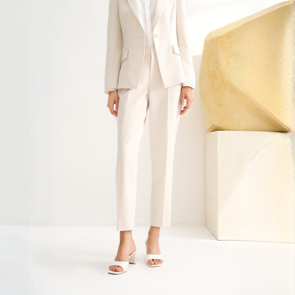 Pantaloni a sigaretta in twill G2000 Cool Touch e anti UV
