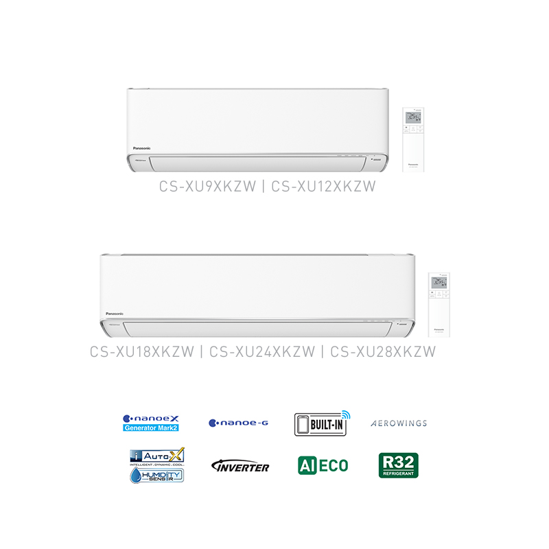 Panasonic X-Premium R32 System 1 Aircon with nanoe™X (5 Ticks) · v2