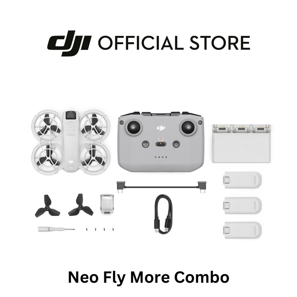 DJI Neo - Camera Drone | 4K/30fps | 135g Ultra Light Weight | Palm Landing | Beginner Friendly | Easy Control | AI tracking | 5 Shooting Modes · v11
