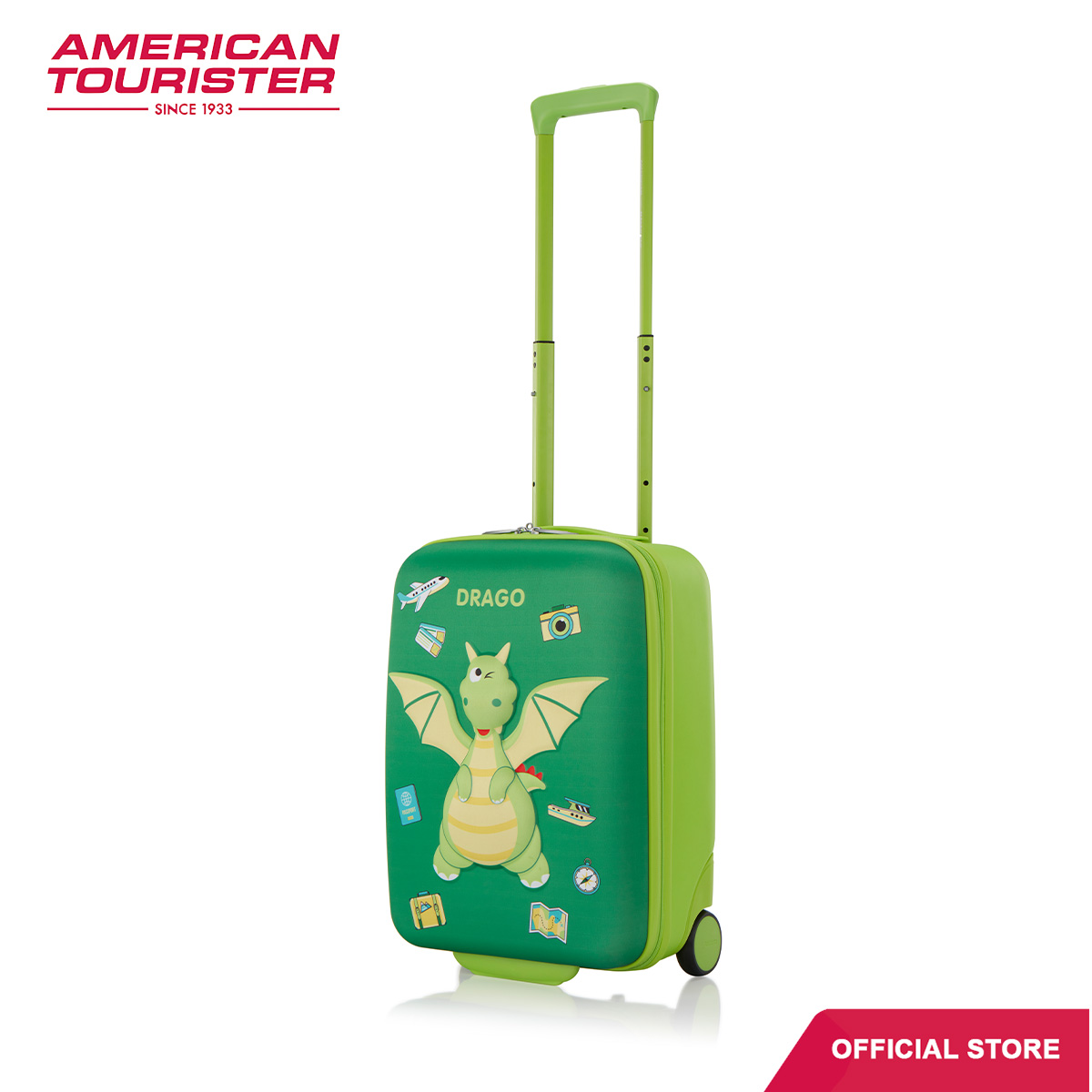 American Tourister Kiztopia Upright 47/17 TSA (Dragón)