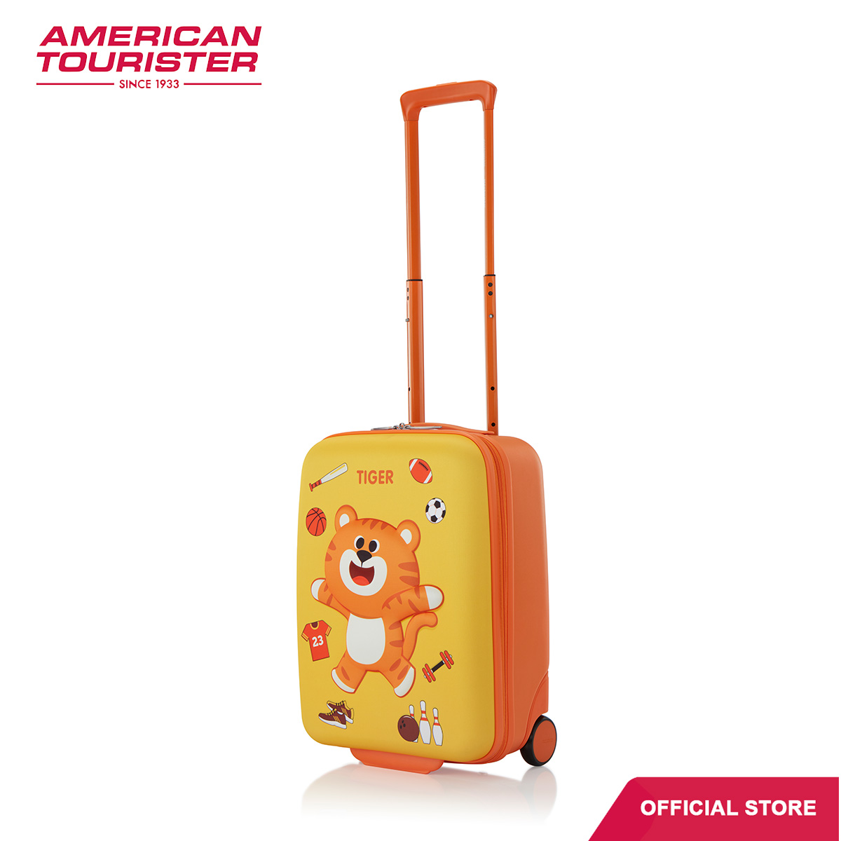 American Tourister Kiztopia Upright 47/17 TSA (Tiger)
