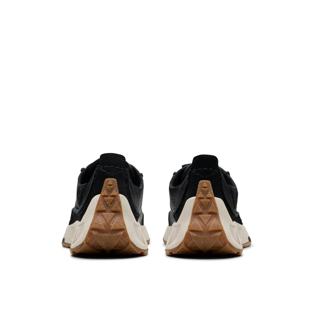 Clarks Womens Craft Speed. Sneakers - Black Leather · v9