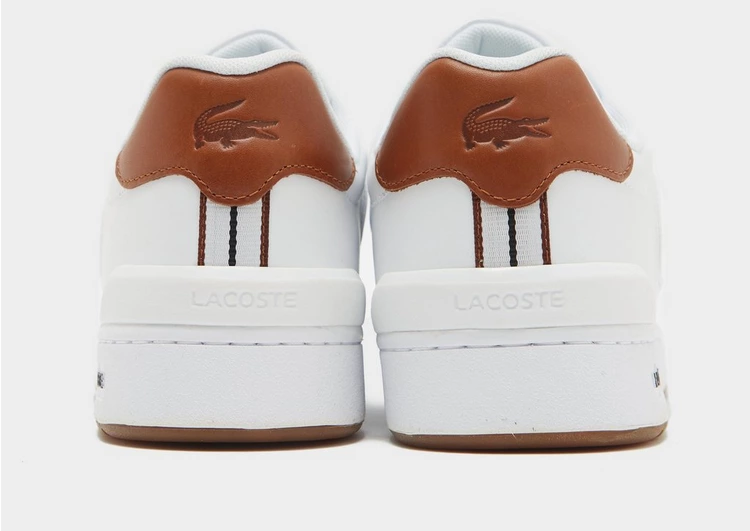 Lacoste Men's Deviation 3.0 Court Sneakers / Shoes - Performance ( White / Light Brown / Black / Brown ) - 47SMA0159 · v7