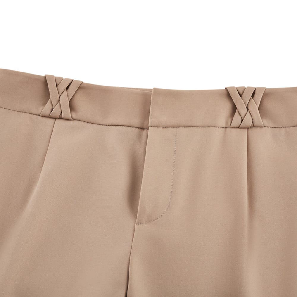 G2000 Stretchable Double Weave Ankle Skinny Pants