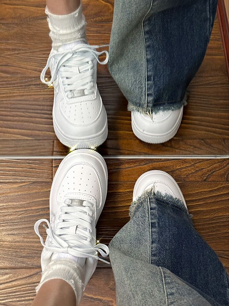 Scarpe casual da donna Kappa 2025 Estate New Style Retro Sneakers sportive con fondo spesso alzato versatili e piatte con punta tonda
