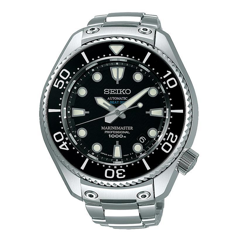 BNIB SEIKO SBEX003J MARINEMASTER 50th Anniv JAMSTEC M Diver Auto Black Dial Stainless Steel Men Watch · v9