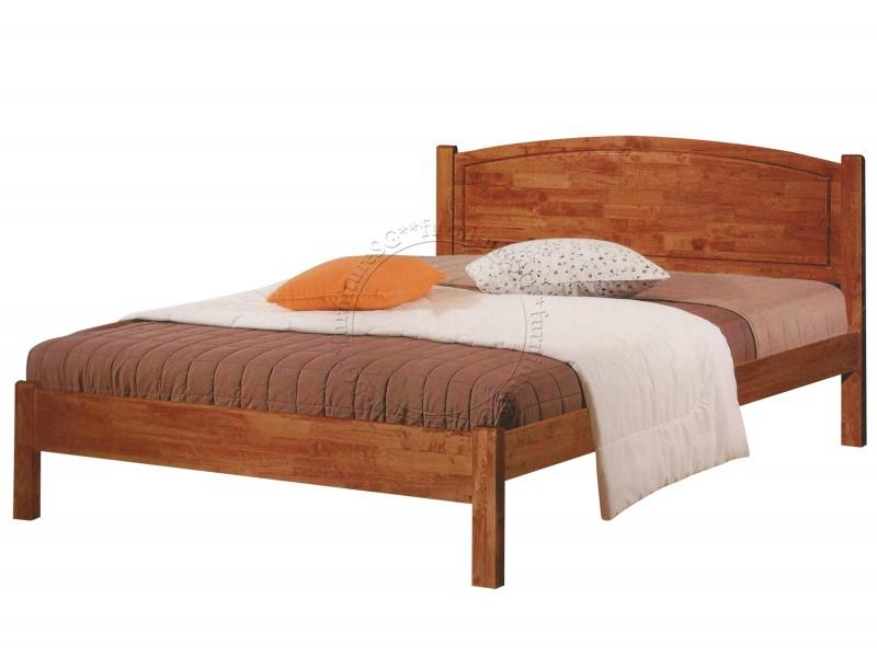 (FurnitureSG) Solid Wooden Bedframe (Queen/King) · v3