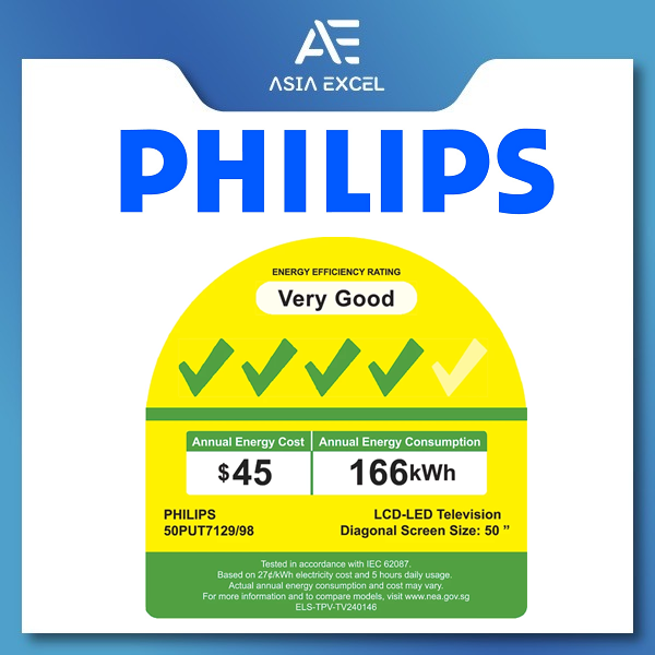 PHILIPS 50PUT7129/98 50 INCH 4K UHD LED SMART GOOGLE TV