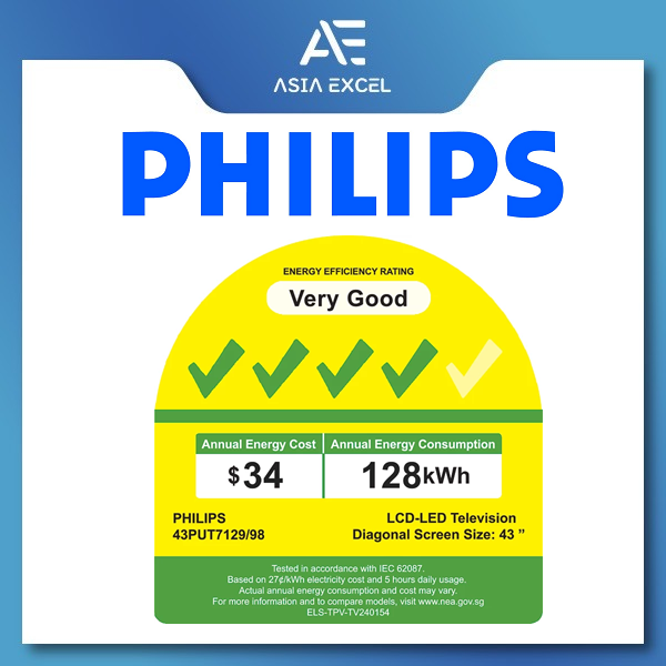 PHILIPS 43PUT7129 43-CALOWY 4K UHD LED SMART TV GOOGLE