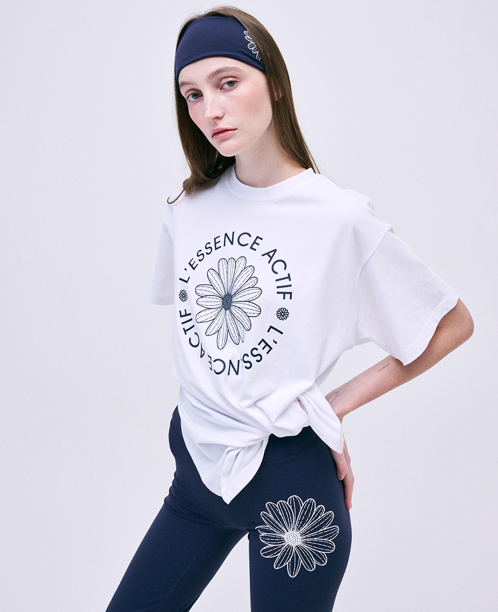 MARDI MERCREDI SIDE SLIT T-SHIRT ACTIF EMBLEM - 6 Colors (2024 NEW)