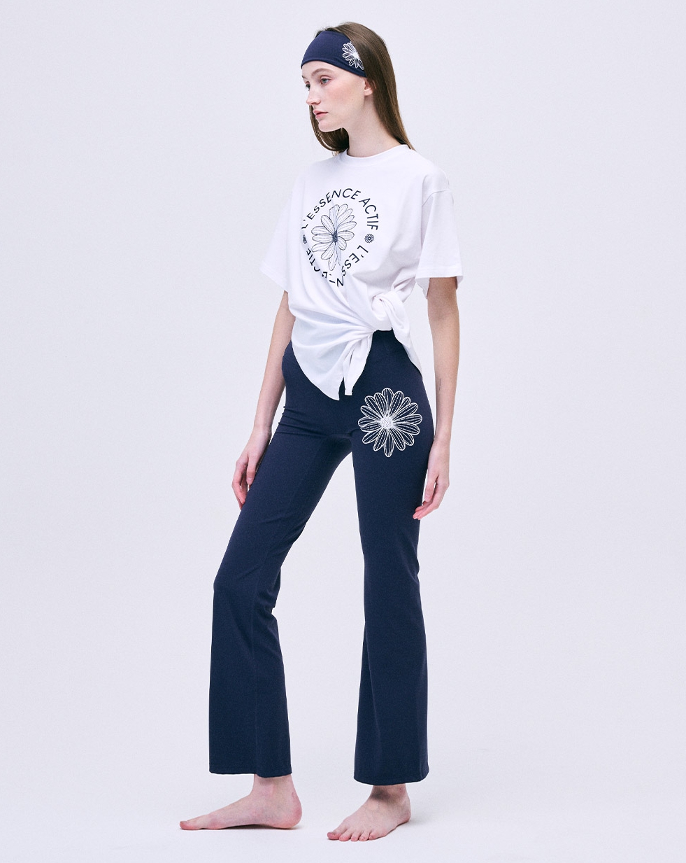 MARDI MERCREDI SIDE SLIT T-SHIRT ACTIF EMBLEM - 6 Colors (2024 NEW)