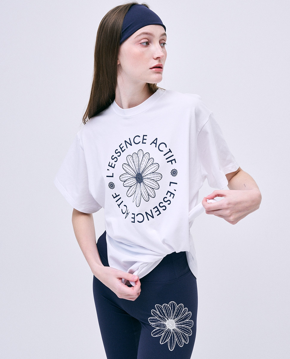 MARDI MERCREDI SIDE SLIT T-SHIRT ACTIF EMBLEM - 6 Colors (2024 NEW)