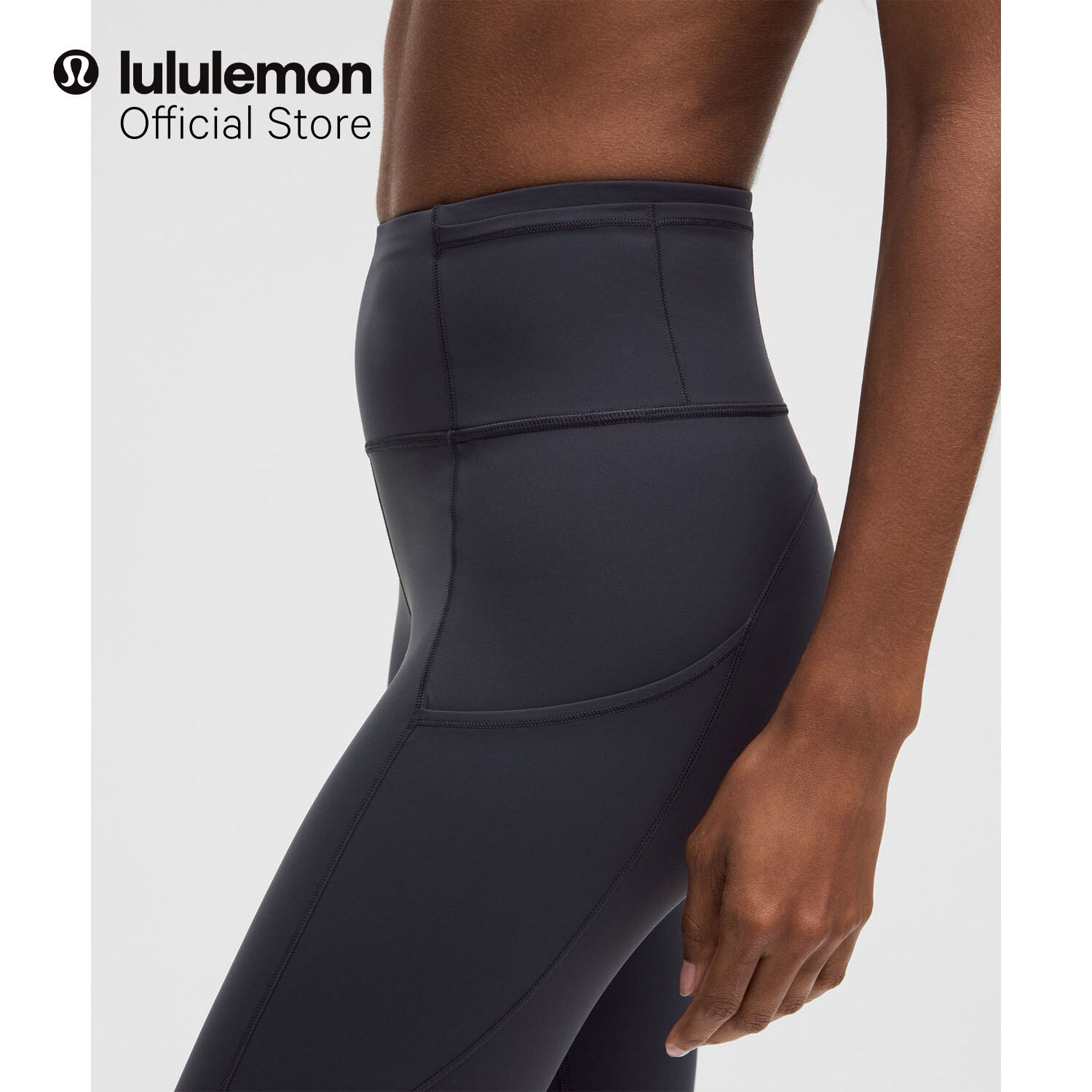 lululemon Women's Fast and Free Reflective High-Rise Crop 19" · v4