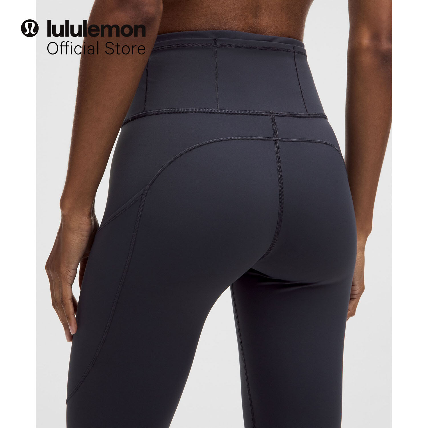 lululemon Women's Fast and Free Reflective High-Rise Crop 19" · v4