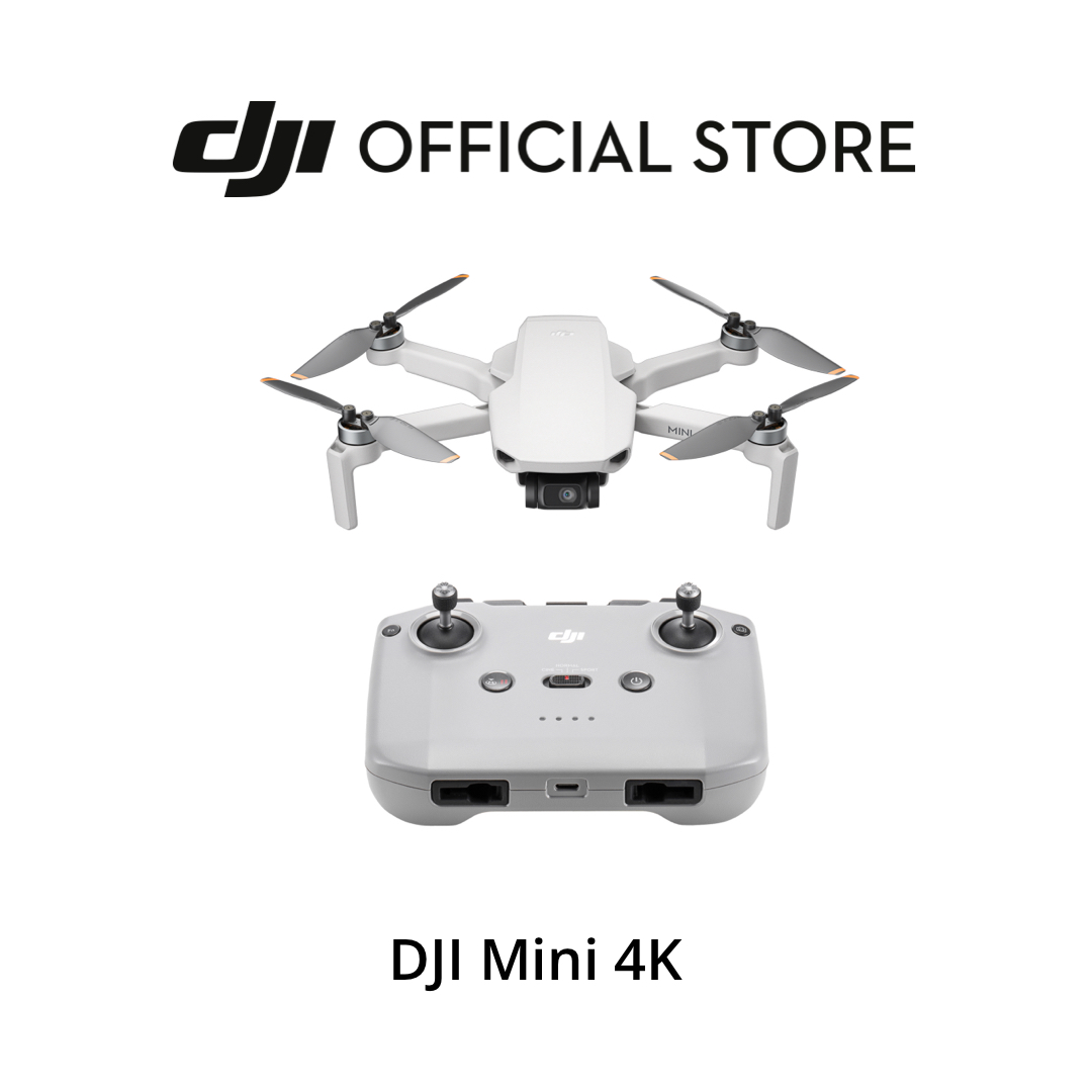 DJI Mini 4K - Drone con fotocamera | Leggero e portatile | Meno di 249 g | Filmati di alta qualità 4K/30fps | CMOS da 1/2.3"