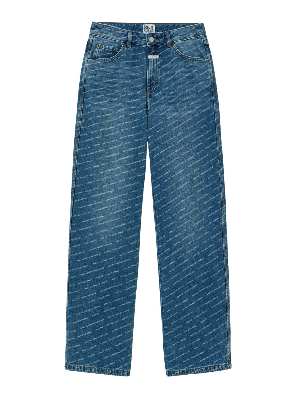 MARITHE FRANCOIS GIRBAUD M Wide Printing Denim Pants Men's Jeans - 2 Colors (2024 NEW) · v2