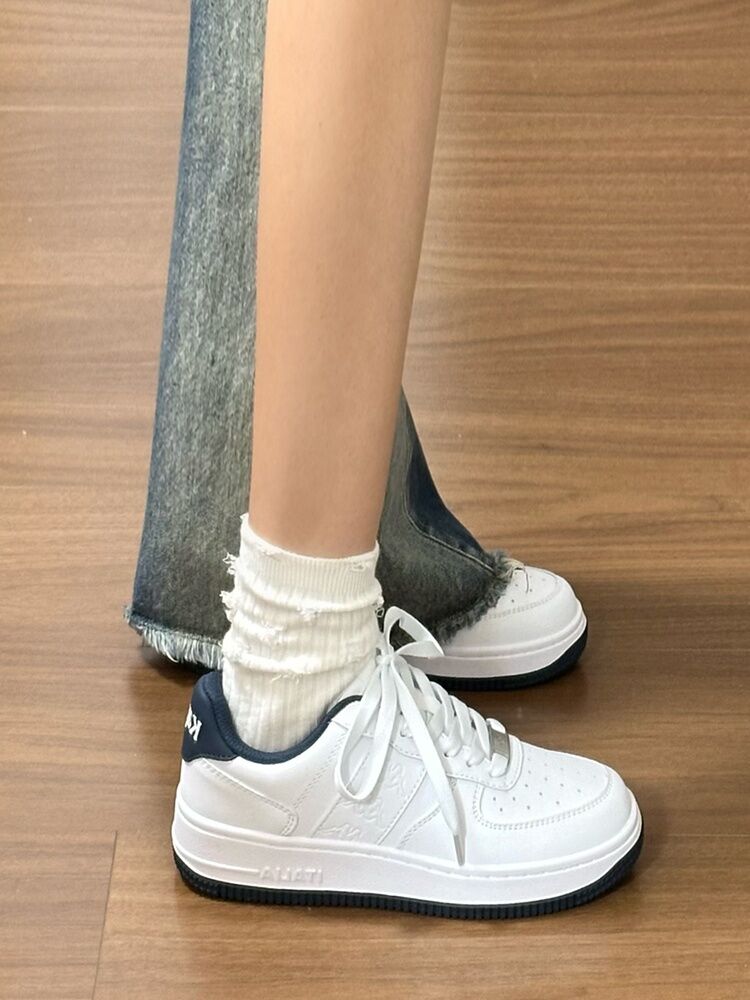 Kappa Women's Thick Bottom Slip-On Sneakers Casual Sport Shoes Original Design Summer 2025 Fashion Youth Cross Strap · v6
