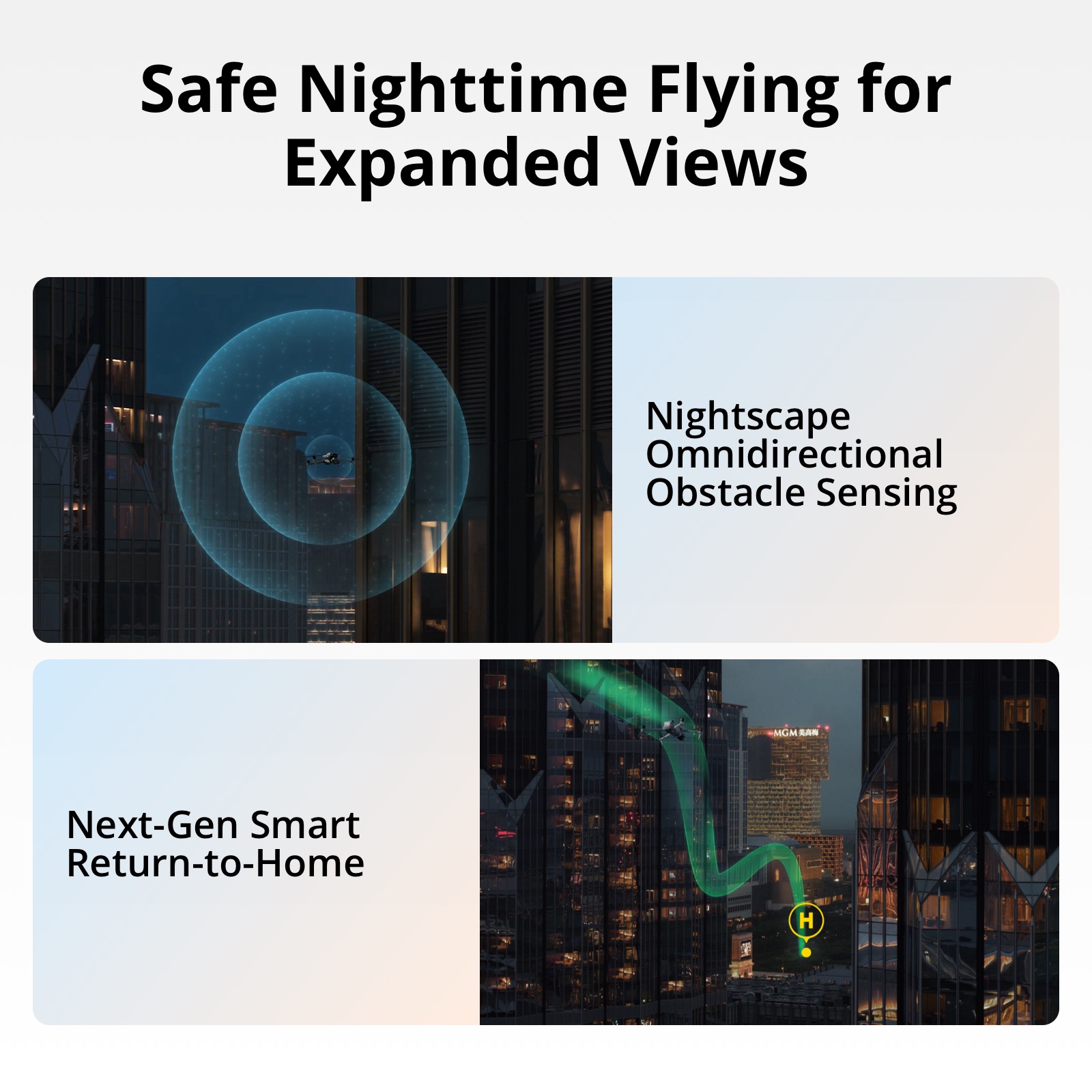 DJI Air 3S - Camera Drone | 1" CMOS Sensor | New Air Aesthetic | Next-Gen Smart RTH | Medium Tele & Wide-Angle Dual Primary Cameras | Omnidirectional Obstacle Sensing* · v3