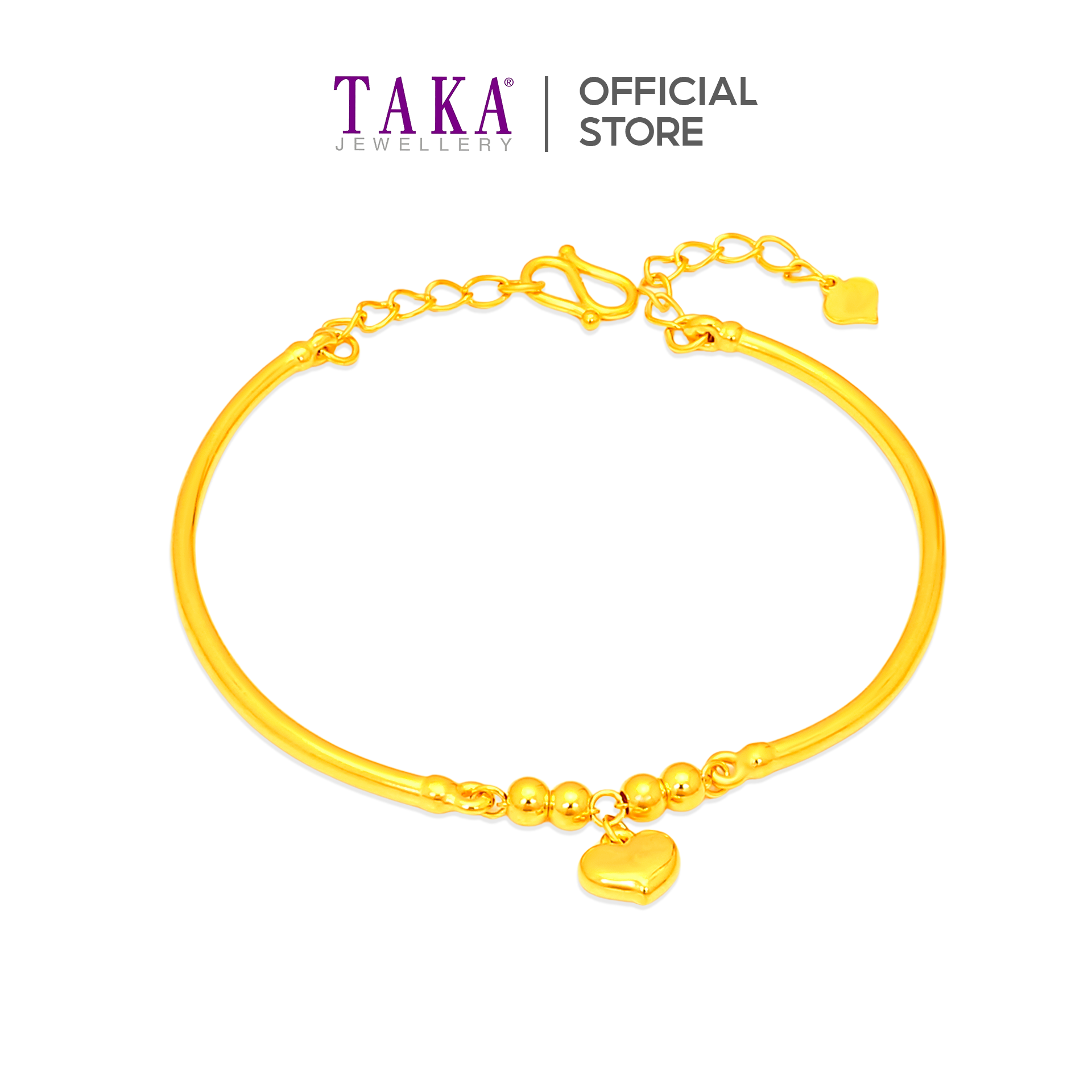 กำไลทองคำแท้ 999 ของ TAKA Jewellery