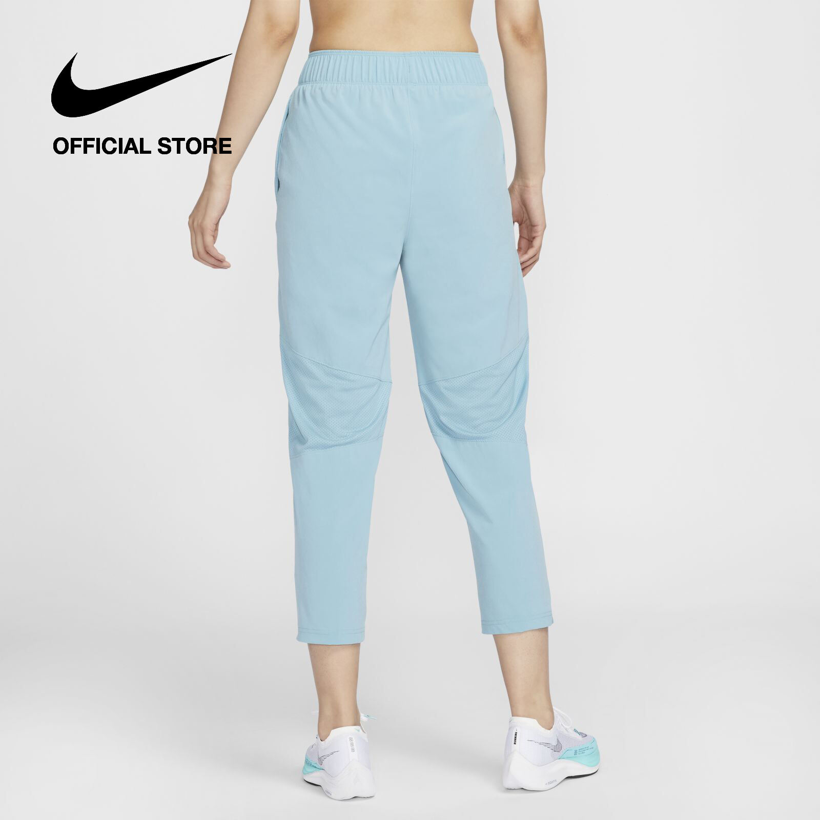 Nike Dri-Fit Women's Fast Mid-Rise 7/8 Running Pants - Denim Turquoise