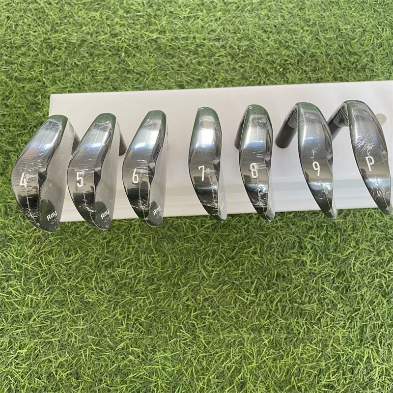 Black ROMARO New Golf Clubs RAY CX Irons Irons Set Half Blade Back Soft Iron Forged Long Distance Men's Complete Iron Set · v19