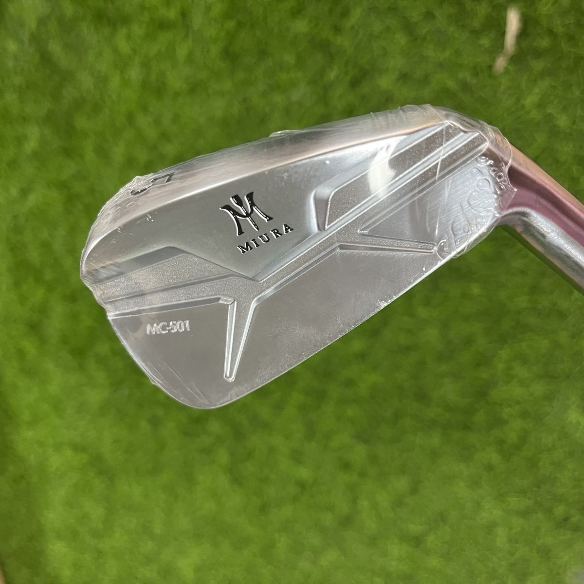 Miura MC-501 Irons Golf Clubs Soft Iron Forged Iron Set Complete Set Men's High Rebound Performance Knife Back Profile Irons