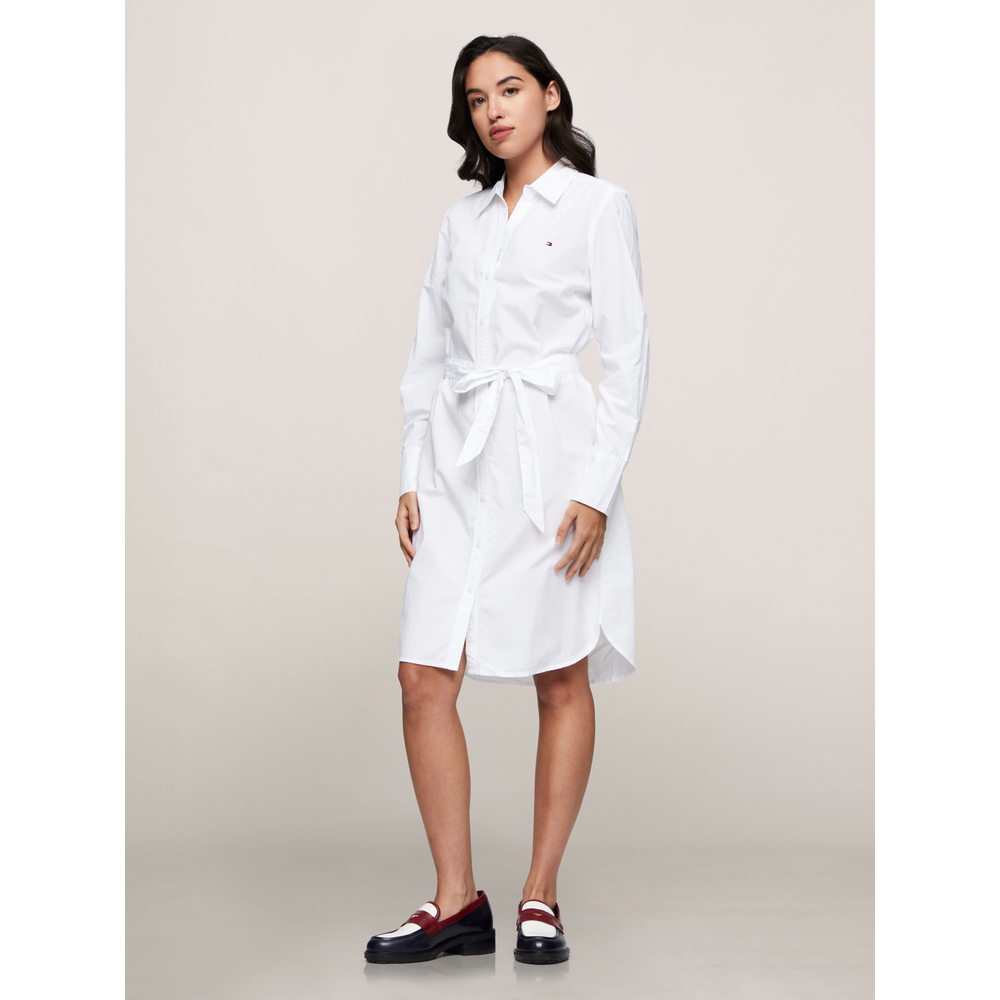 TOMMY HILFIGER เสื้อเชิ้ตเดรสยาวถึงเข่า รุ่น Monica สำหรับผู้หญิง