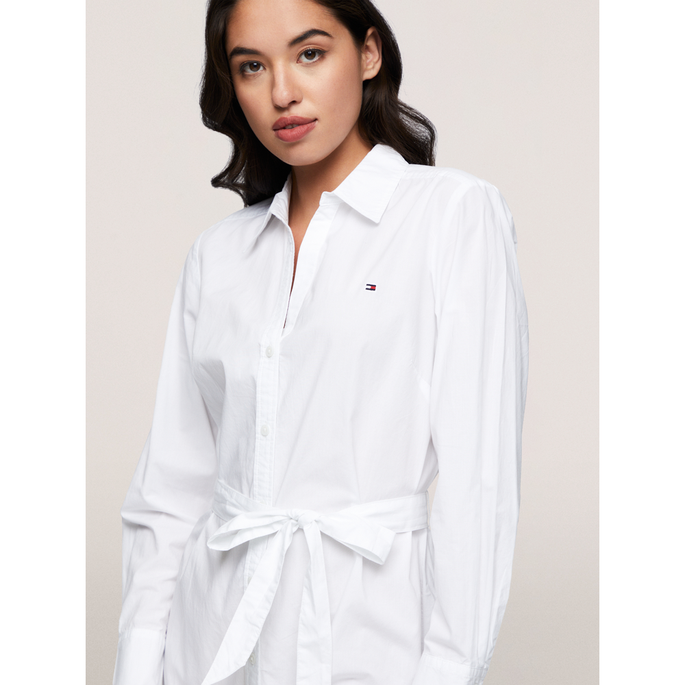 TOMMY HILFIGER เสื้อเชิ้ตเดรสยาวถึงเข่า รุ่น Monica สำหรับผู้หญิง