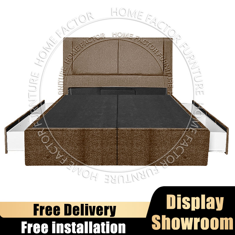 Storage Bedframe Storage Bed With drawer HF03-D Fabric/PVC/Cat Scratch Cloth/Cat Scratch Leather · v3