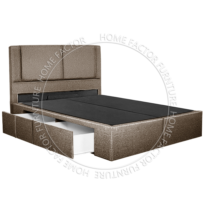 Storage Bedframe Storage Bed With drawer HF03-D Fabric/PVC/Cat Scratch Cloth/Cat Scratch Leather · v3