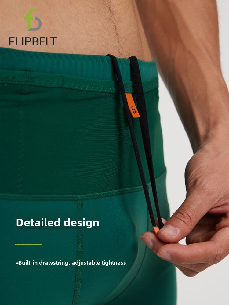 FlipBelt Competition Fanny Pack Pants Kangaroo Pants 20 Professional Running Shorts Quick Dry Sports Compression Pants for Men · v3
