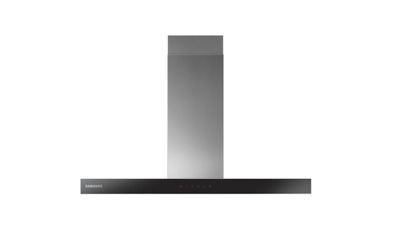 SAMSUNG NK36C5070US/UR เครื่องดูดควันสเตนเลสสตีลพร้อมกระจกสีดำ ขนาด 90 ซม.