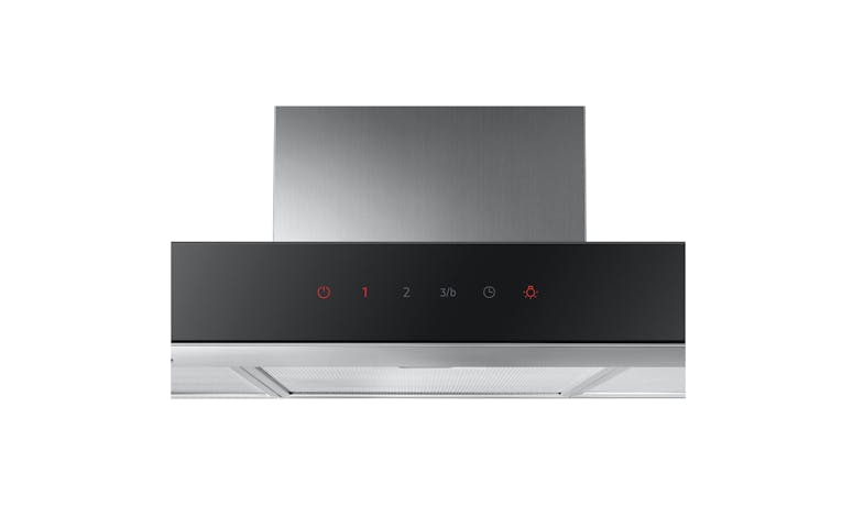 SAMSUNG NK36C5070US/UR เครื่องดูดควันสเตนเลสสตีลพร้อมกระจกสีดำ ขนาด 90 ซม.