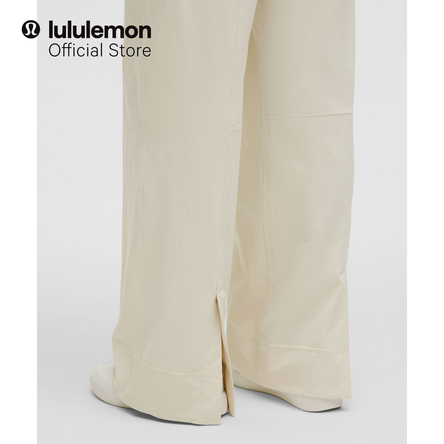 กางเกงขายาวทรงเอวสูงผ้าทอยืดหยุ่นสำหรับผู้หญิงจาก lululemon - ขนาดปกติ