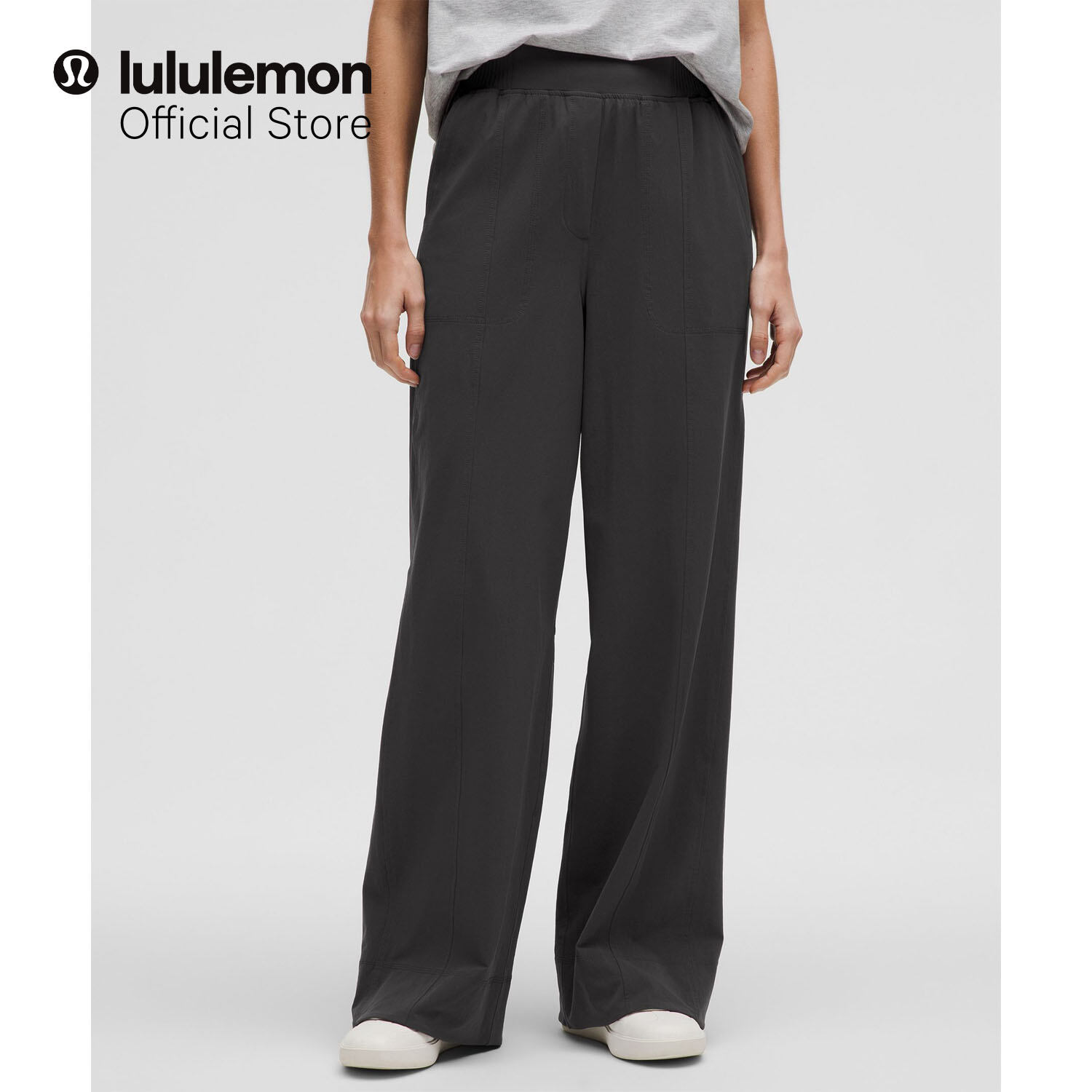 lululemon Women's Stretch Woven Wide-Leg High-Rise Pant - Regular · v3