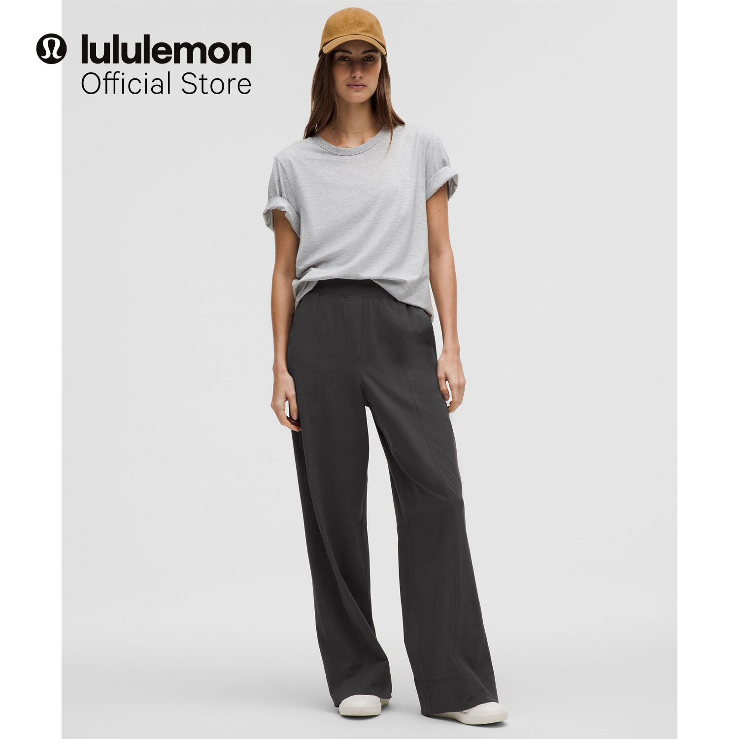 lululemon Women's Stretch Woven Wide-Leg High-Rise Pant - Regular · v3