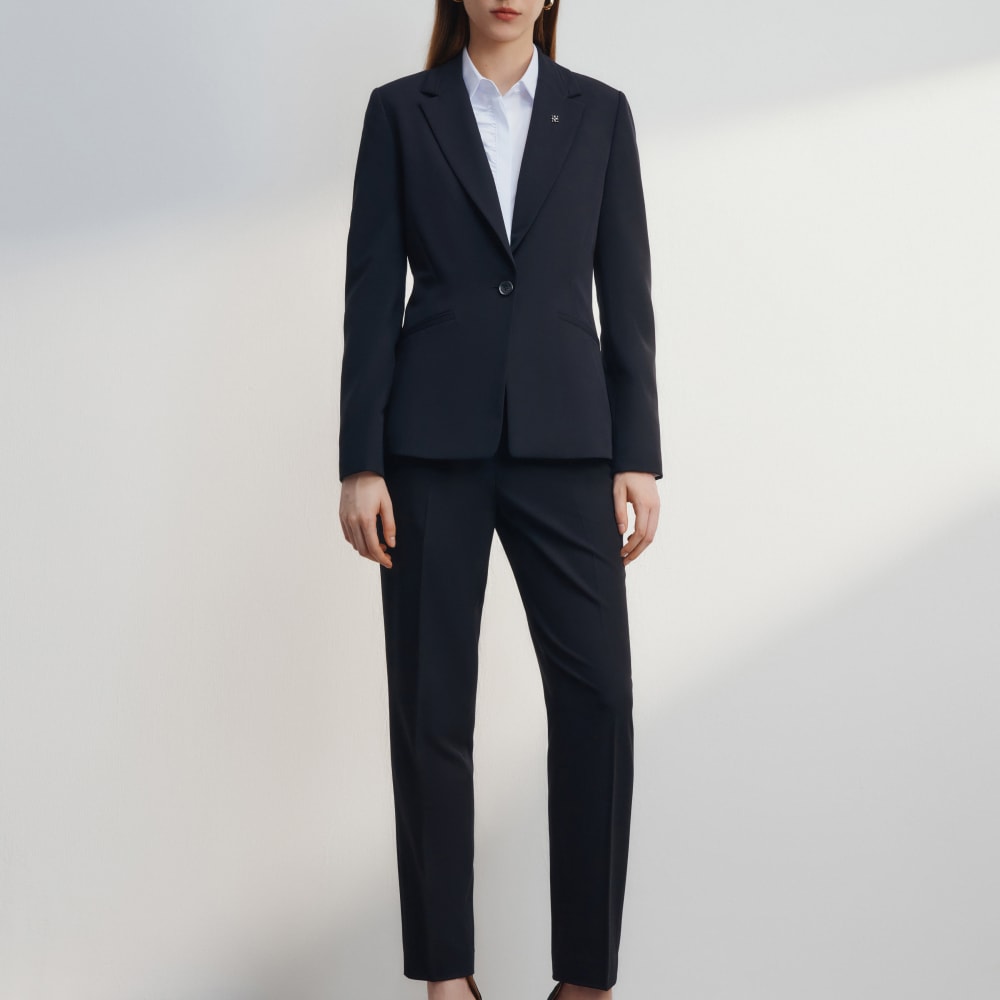 G2000 Twill Ankle Cigarette Suit Pants · v2