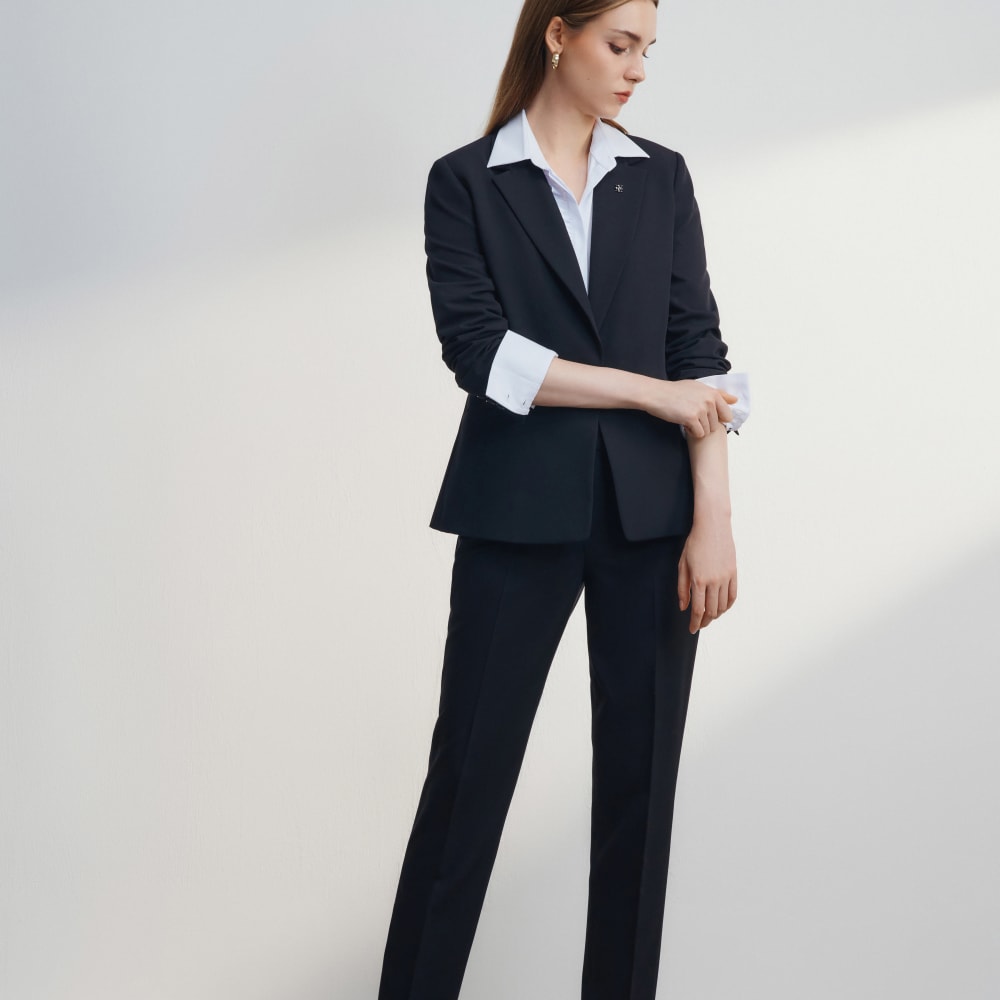 G2000 Twill Ankle Cigarette Suit Pants · v2