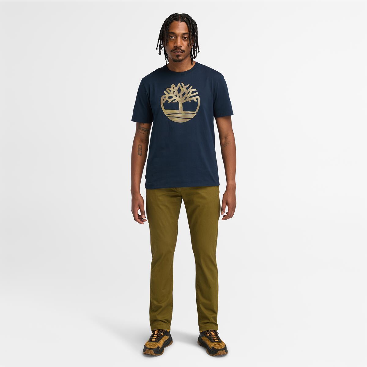 Timberland Men's Northwood AF Tree Camo Logo Short Sleeve T-Shirt · v3