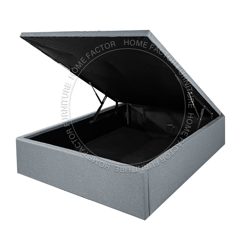 Khung giường lưu trữ 12‘’/14‘’ Giường lưu trữ HF10-S Vải/PVC/Vải chống mèo cào/Da chống mèo cào
