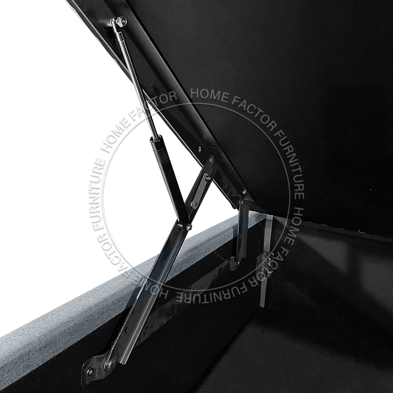 Khung giường lưu trữ 12‘’/14‘’ Giường lưu trữ HF10-S Vải/PVC/Vải chống mèo cào/Da chống mèo cào