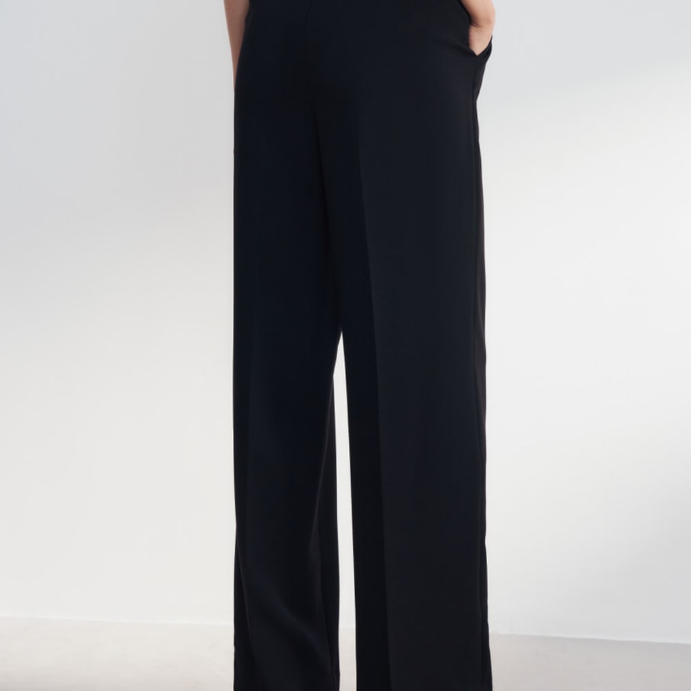 G2000 Stretchhose mit lockerem, geradem Bein