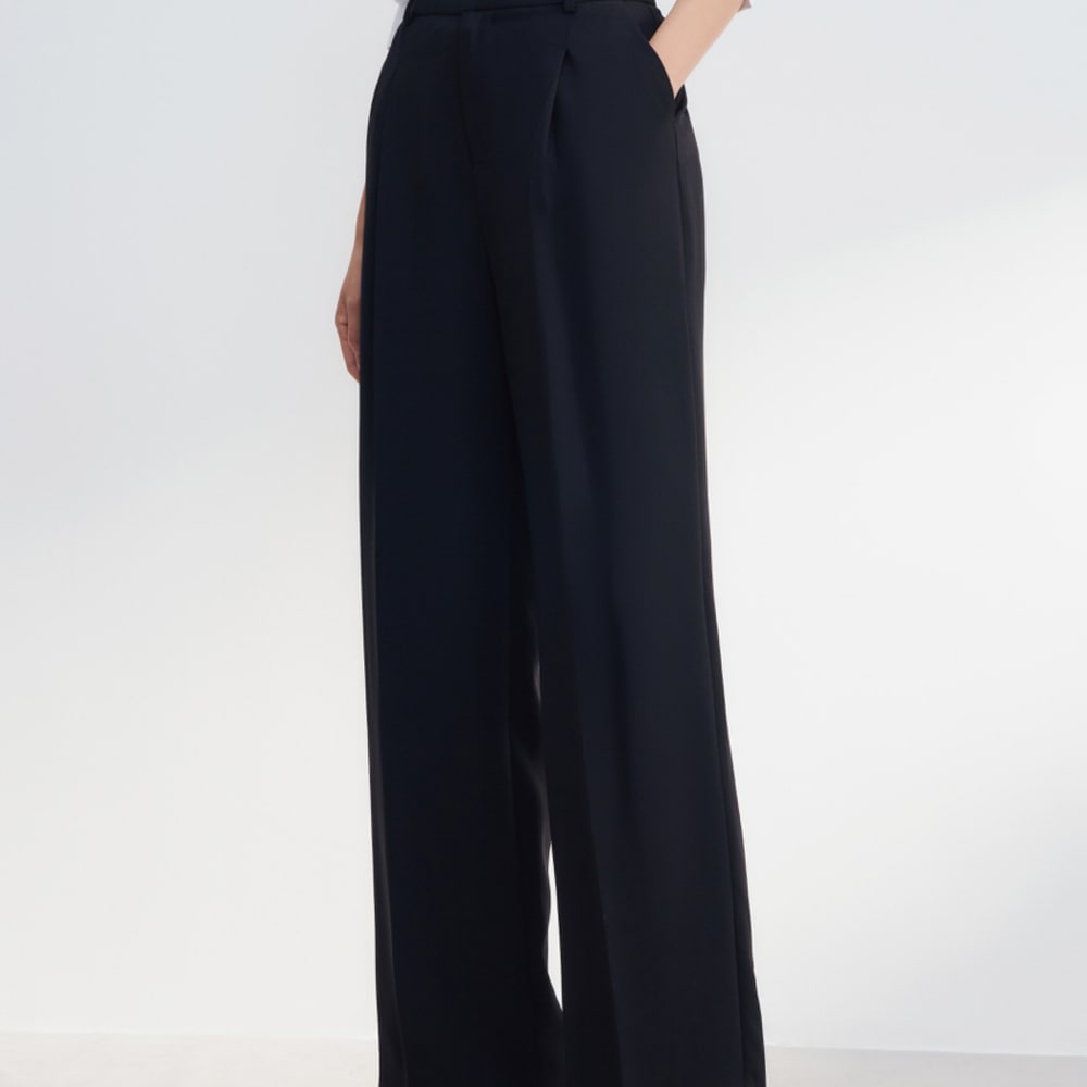 G2000 Stretchhose mit lockerem, geradem Bein
