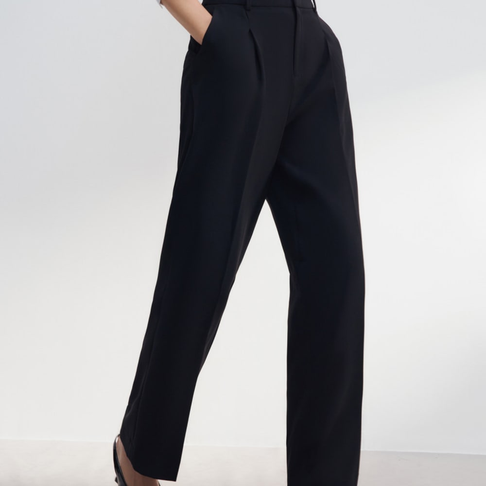 G2000 Stretchhose mit lockerem, geradem Bein